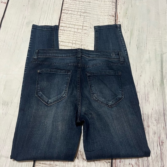 KENSIE EFFORTLESS ANKLE LENGTH MID RISE SKINNY JEANS size 6 or 28 EUC - Picture 4 of 14